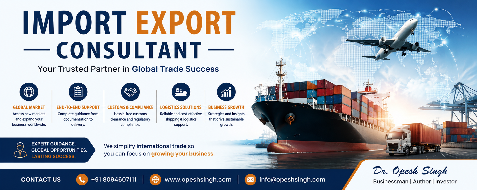 import export consultant service